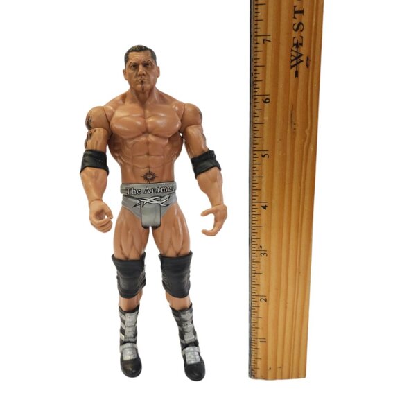 WWE The Animal Dave Batista Action Figure 7" Summer Slam Evolution 2011 Mattel - Picture 11 of 11